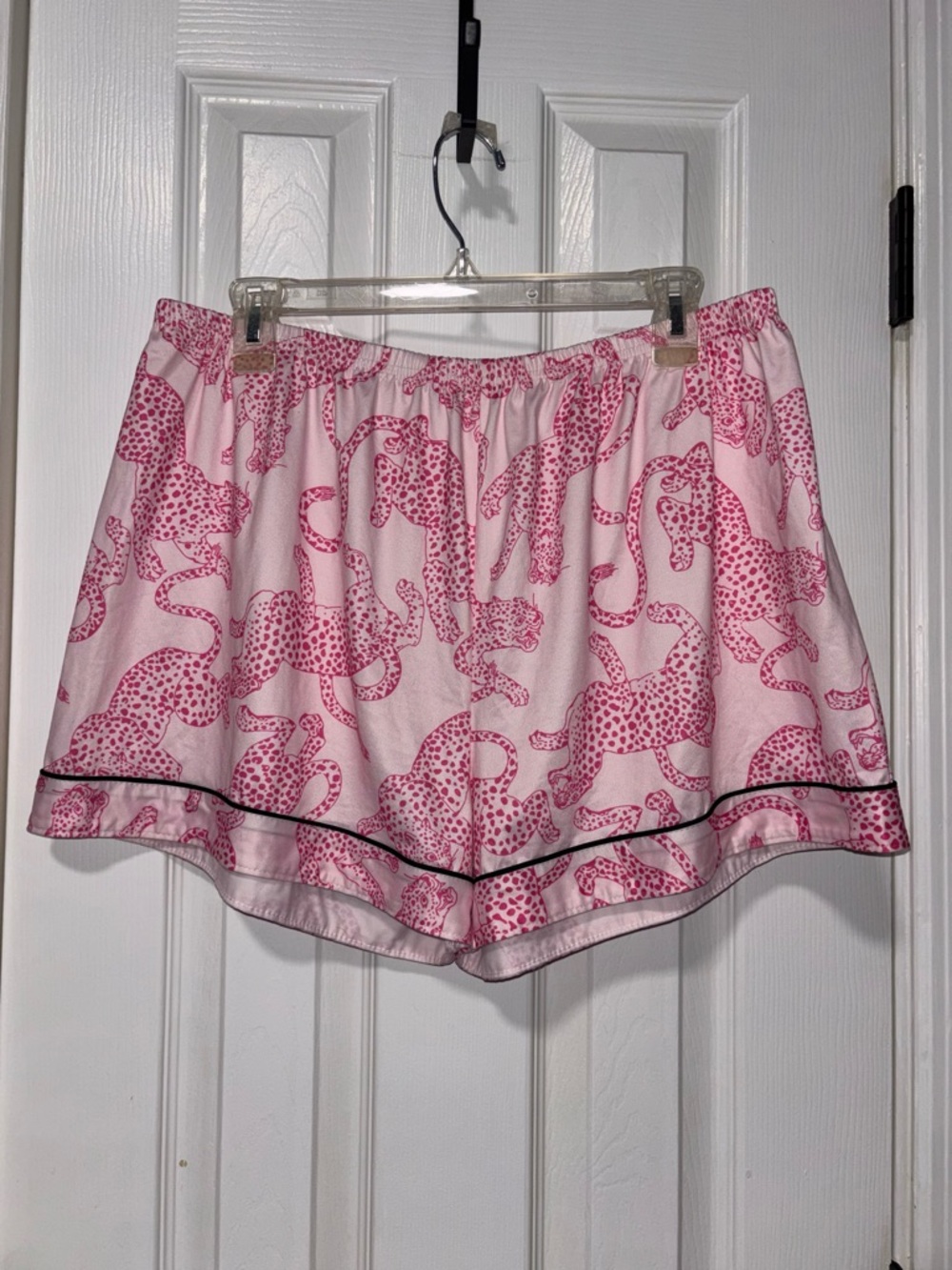 Women’s Leopard Print Pajama Shorts cheetah party sleep holiday gift sexy summer